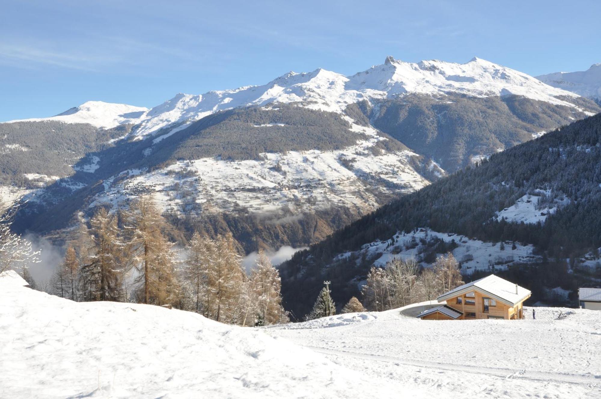 La Cle Des Champs Heremence Exterior foto
